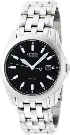 Citizen Eco-Drive Black Dial Mens Watch BM6730-56L