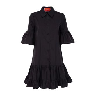 La DoubleJ Dames, Jurken, Zwart, Maat: XL Katoen