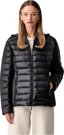 A|X Armani Exchange Slim Down Jacket in Lightweight Nylon - Dames - Jassen - Zwart - Maat: XL Nylon