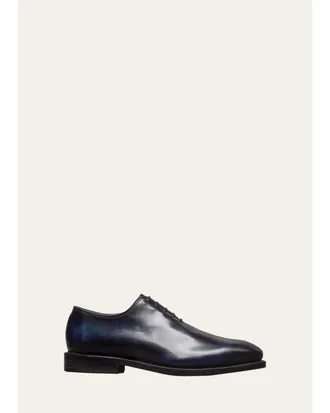 Allen Edmonds Mens Morrison Whole-Cut Patina Leather Oxford Dress Shoes