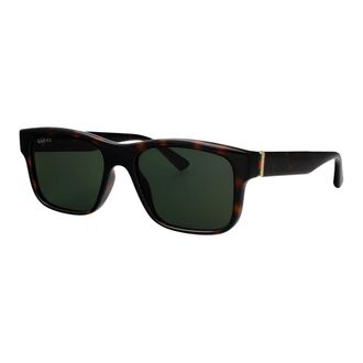 Gucci Gg 2085S Zonnebril - Heren - Zonnebrillen - Bruin - 55 MM - Accessoires