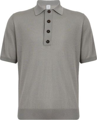 Eleventy Polo a maniche corte - Grigio