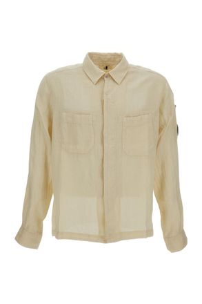 C.P. Company Shirts Long Sleeve In Linen