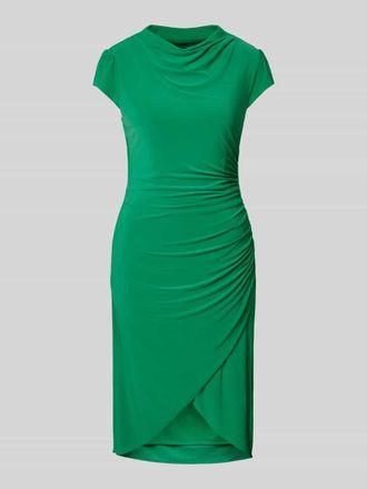 Adrianna Papell Cocktailkleid mit seitlicher Raffung in Gruen, Gr&ouml;&szlig;e 36