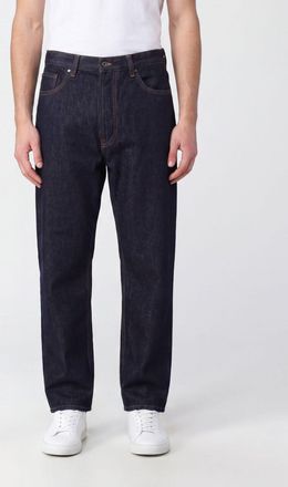 Emporio Armani Jeans a gamba larga in denim di cotone