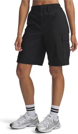 Under Armour Unstoppable Ripstop Cargo Shorts in Ultimate Black at Nordstrom, Size Xx-Large