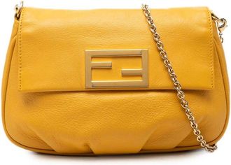 Fendi Pre-owned Fendi Leather Fendista Pochette Crossbody Ladies 1OKUVPID1RFUVTLQ