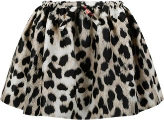 Givenchy Leopard Print Mini Rok - Dames - Korte rokken - Veelkleurig - XS - Rokken