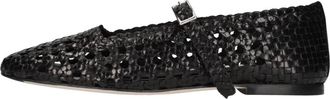 Miista Platte Schoenen - Dames - Ballerinas - Zwart - 41 EU - Leer - Schoenen
