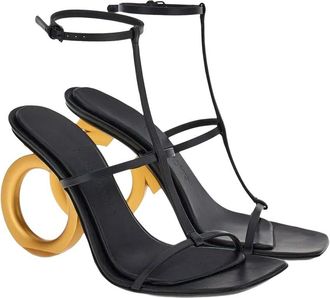 Ferragamo Elina 15Mm Leather Sandal