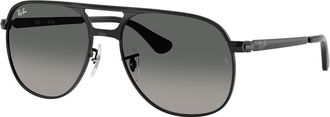 Ray-Ban RB3793 Bill Max 002/71 Mens Sunglasses Black Size 56