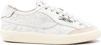 Autry Cracked-effect Windscape Sneakers