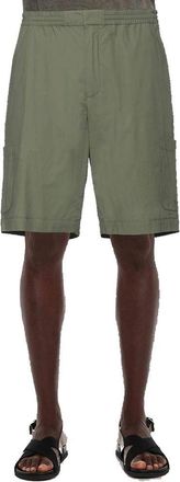 AMBUSH Mens Bicolor Cotton Bermuda Shorts