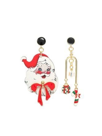 Amir Slama Christmas-motif earrings - Gold