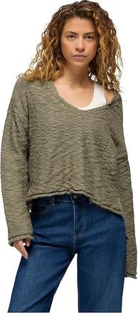 Prana Sunshine Sunset Sweater Womens Sweatshirt Sage : XL (Womens 12-14), Cotton
