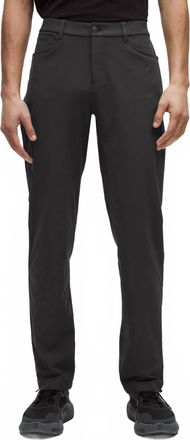 lululemon Abc Classic Fit 5 Pocket Pants In Obsidian