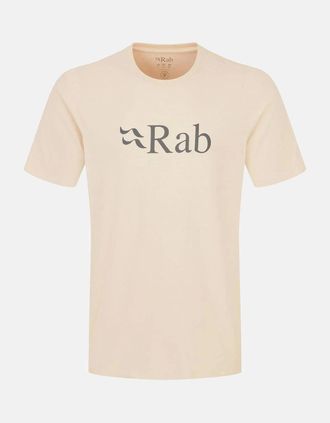 RAB Womens RAB NEXUS STANCE LOGO ORGANIC T-SHIRT ECRU - Size: 10/8