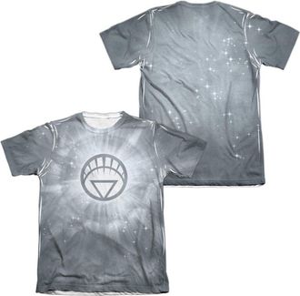 Gildan Green Lantern White Energy (Front/Back Print) Adult 65/35 Poly/Cotton Short Sleeve Tee / T-Shirt