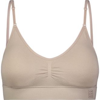 BraBar/Boutique Everyday Bra with Back Closure in Mushroom at Nordstrom, Size Medium