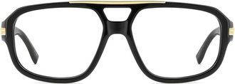 Dsquared2 Glasses, male, Black, Size: 56 MM D2 0199 Optical Frame