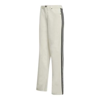 adidas Firebird Track Pant Denim - Dames - Trainingsbroeken - Wit - W29 - Denim - Fitness