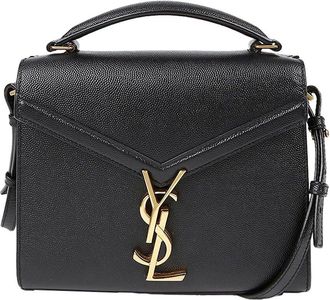 Saint Laurent Cassandra Mini Top Handle Tote Shoulder Bag (Authentic Pre-Loved)