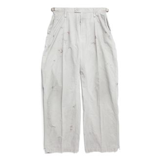 Balenciaga Minimal Cargo Pants Light Grey 746509TKP271400