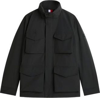 Tommy Hilfiger Giacca in stile militare con tasche - Nero