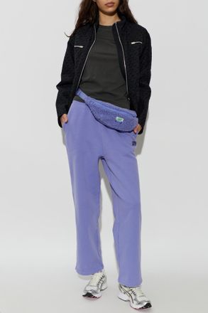 American Vintage T-shirt With Printed Logo, Womens, Grey