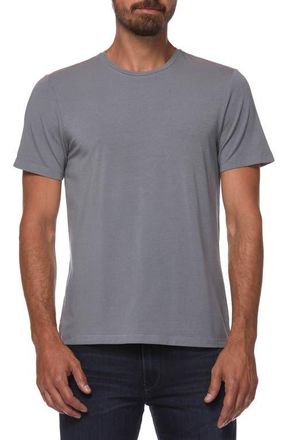 Paige Cash Stretch Crewneck T-Shirt in Dawn Grey at Nordstrom, Size Medium