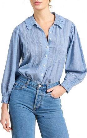 Trovata Francesca Long Sleeves Blouse In Seabrook Gingham