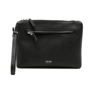 Tom Ford Heren, Tassen, Zwart, Maat: ONE Size Leer