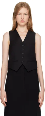 Frankie Shop Black Gelso Vest