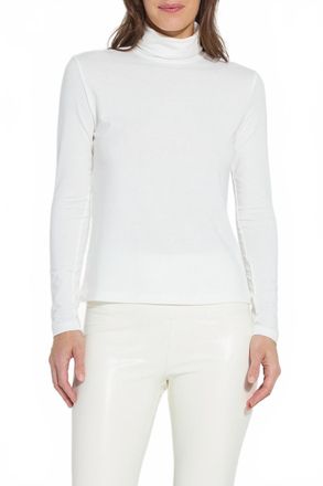 Lyss&eacute; Essential Long Sleeve Top In Off White