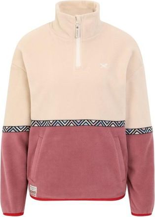 Iriedaily Holina Fleece Troyer Fleecepullover f&uuml;r Damen | beige