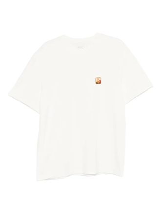 Isabel Marant embroidered cotton T-shirt - Bianco