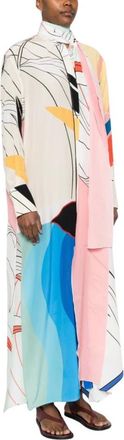 F.R.S. For Restless Sleepers F.r.s For Restless Sleepers, Kleedjes, Dames, Veelkleurig, M, Geprinte Maxi-jurk