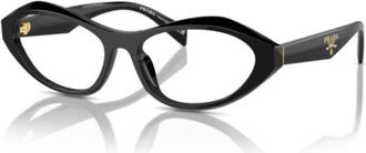 Prada Stijlvolle Zonnebril - unisex - Brillen - Zwart - ONE Size - Accessoires