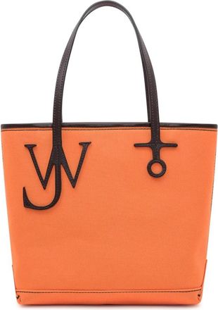 J.W.Anderson Anchor Kleine Tote - Dames - Shoppers - Oranje - ONE Size - Katoen - Tassen
