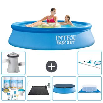Intex Piscina Easy Set Redonda - 244x61 Cm - 7-piezas S20107