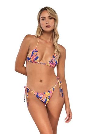 Swim Systems Kali Triangle Bikini Swimsuit Top in Royal Tropics at Nordstrom, Size Xx-Large