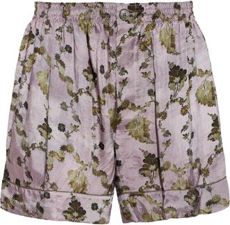 R13 Dames, Korte broeken, Paars, Maat: S Viscose
