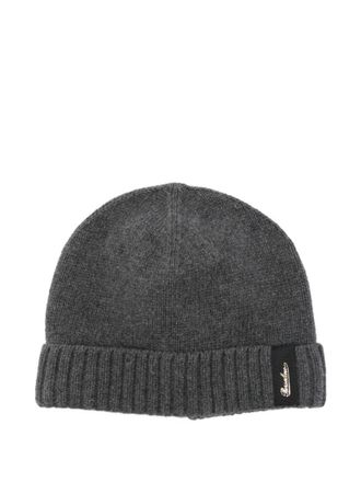 Borsalino Green City Textured Beanie