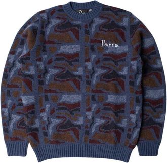 by Parra Round-neck Truien - Heren - Ronde hals truien - Veelkleurig - L - Truien & Vesten