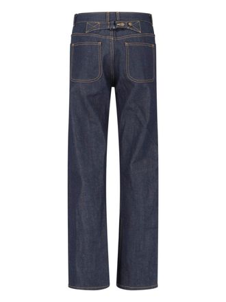 Thom Browne Womens Jeans Blue Cotton