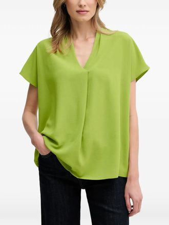Joseph Ribkoff Blusa con scollo a V - Verde