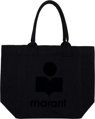Isabel Marant Yenky GZ Tote Bag Isabel Marant Cotton Black