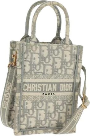Dior Pre-owned Tote Bags, female, White, Size: ONE SIZE Pre-owned Vintage Hand Bag