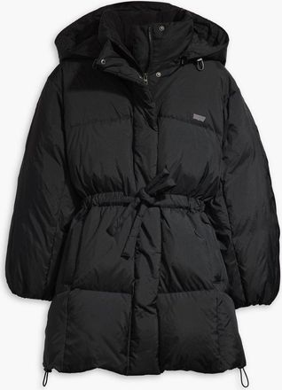 Levi's Womens Caviar Pillow Bubble Mid Jacket - Black - Size X-Small