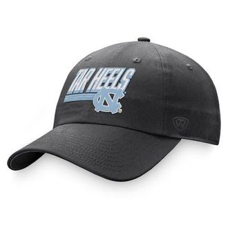 Top of the World Mens Top of the World Charcoal North Carolina Tar Heels Slice Adjustable Hat at Nordstrom